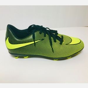 Neon Yellow Soccer Cleats: By Nike
